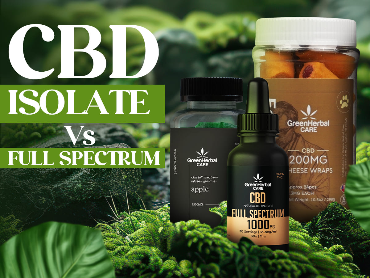 CBD Isolate Vs Full Spectrum: Choose the Right One for You