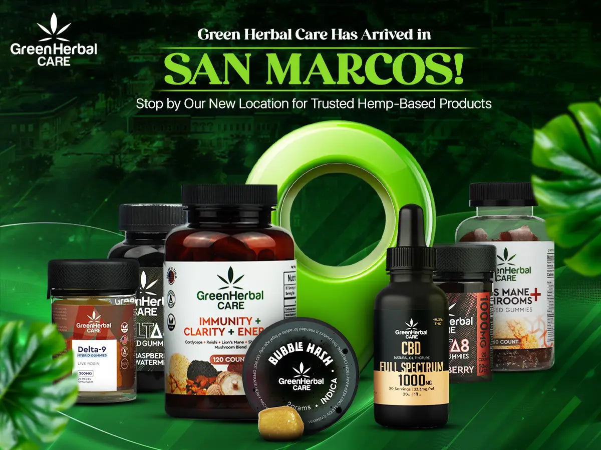 Green Herbal Care Celebrates Grand Opening of New Store in San Marcos