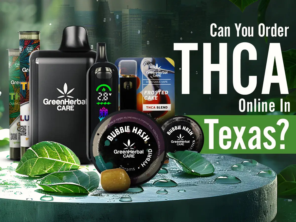 can you order thca online in texas