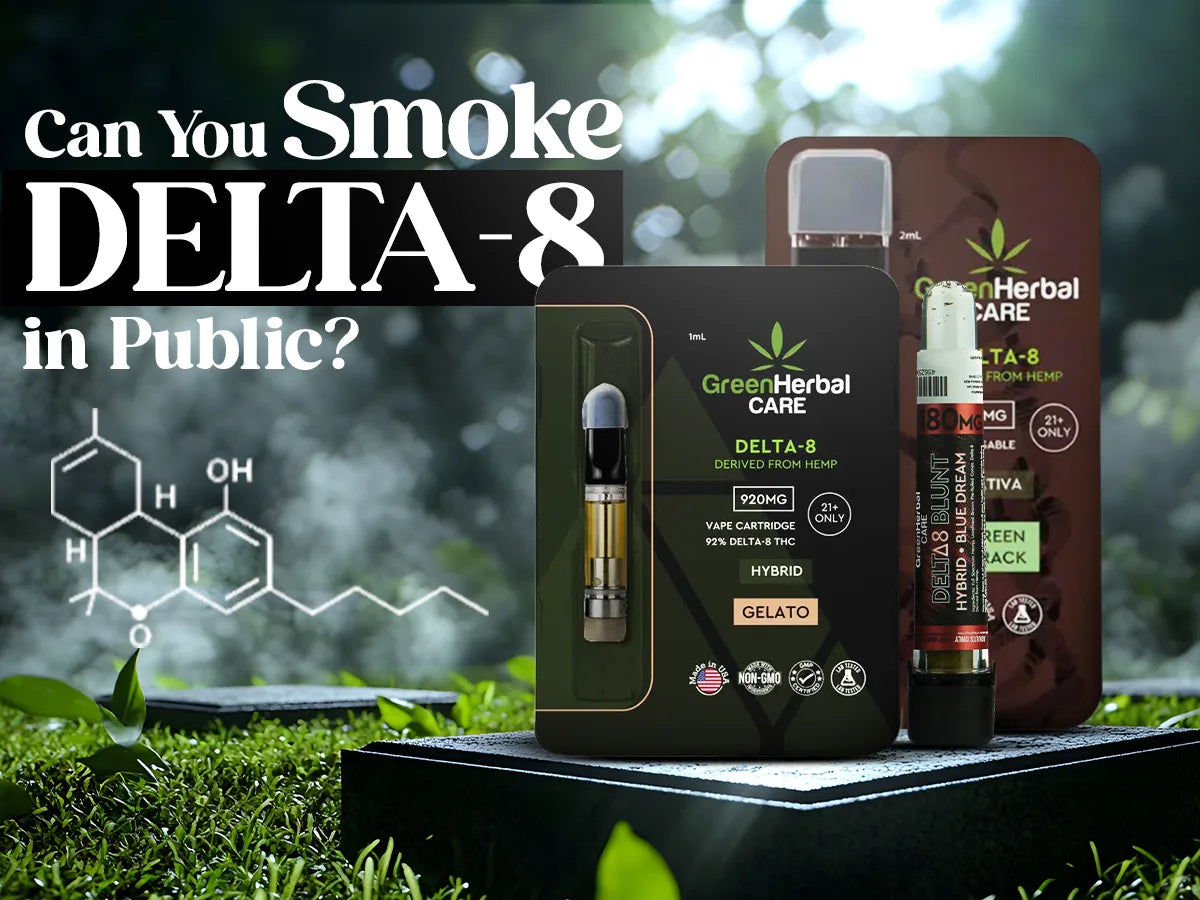can you smoke delta 8 in public