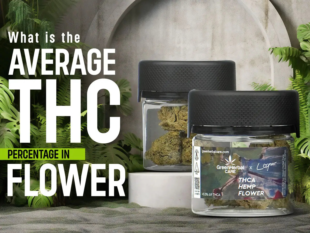 what is the average thc percentage in flower