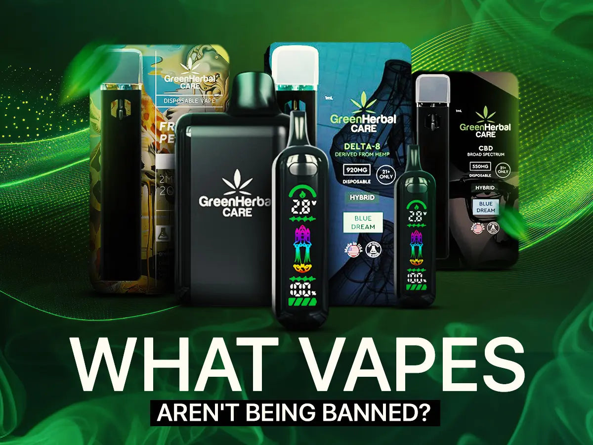 what vapes are not being banned