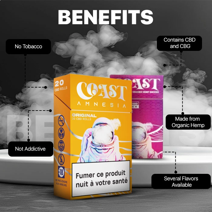 Coast Smokes CBD Cigarettes