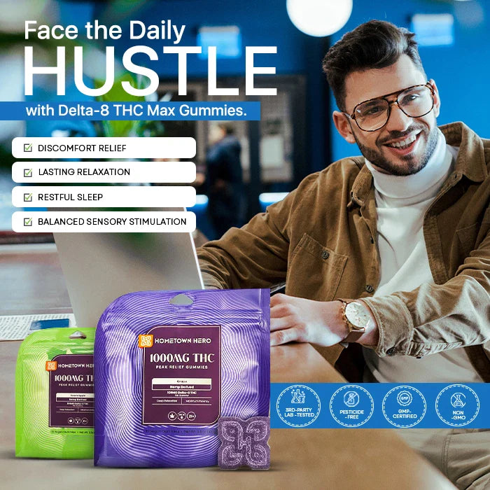 Buy Delta-8 THC Max Gummies Online