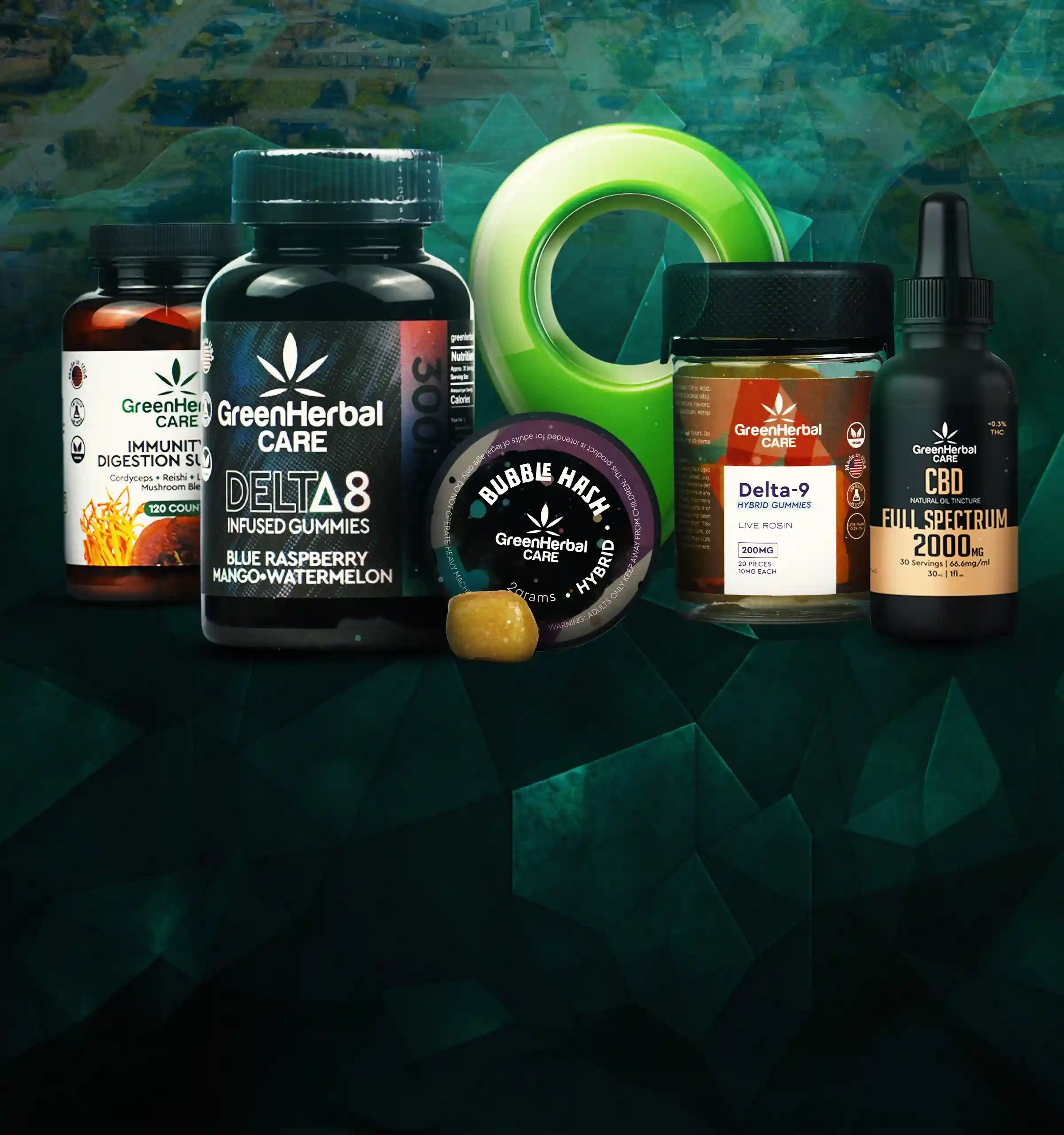 CBD Hemp THC Dispensary Staples Texas