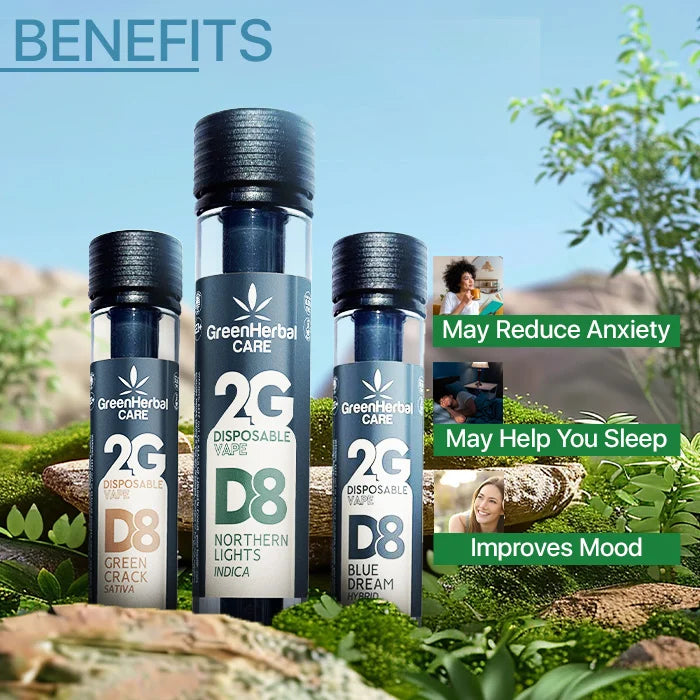 D8 Disposable Vape Tube Benefits