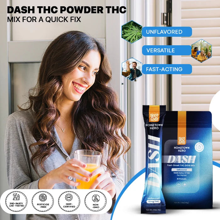 DASH Fast-Onset THC Drink Mix