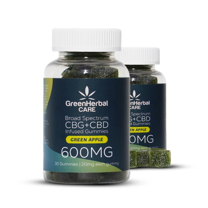 GHC CBG CBD Broad Spectrum Gummies 600mg