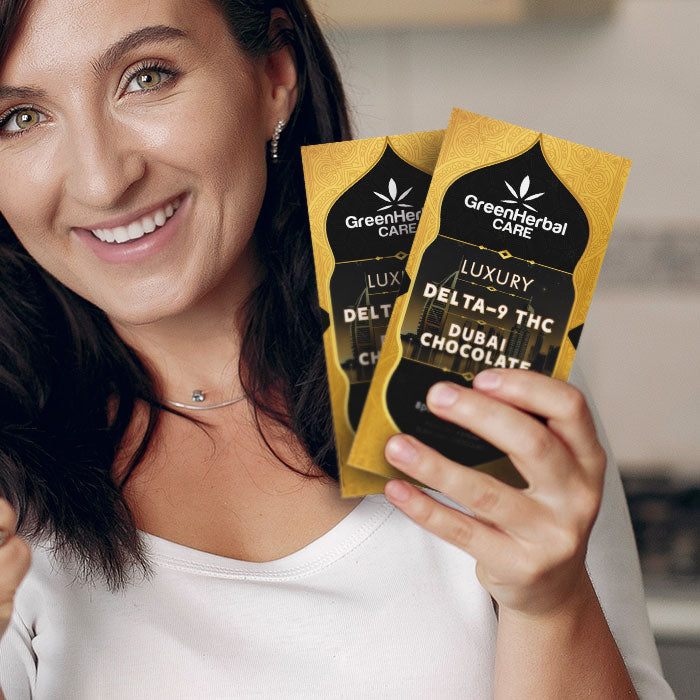 GHC Delta-9 THC Dubai Chocolate