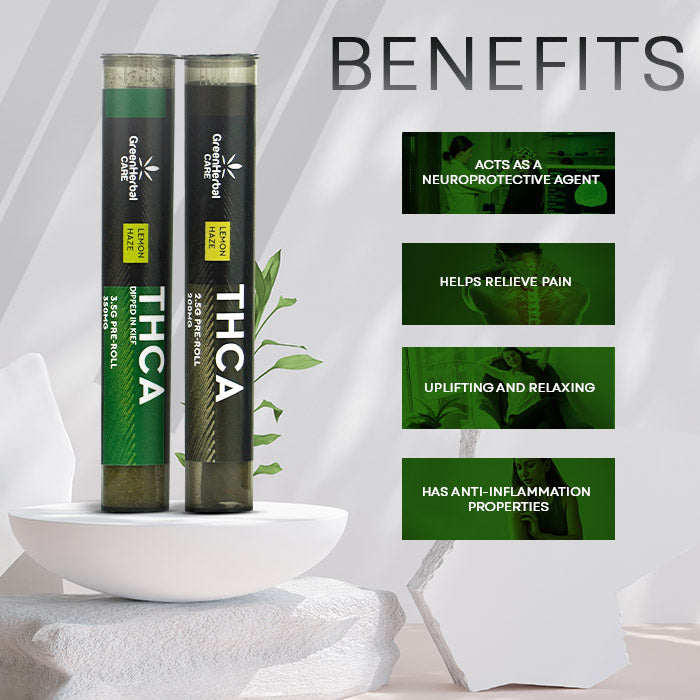 GHC THCA Premium PreRolls Benefits