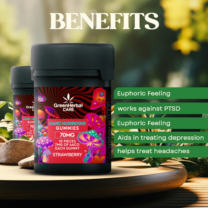 Magic Mushroom Gummies 70Mg Benefits