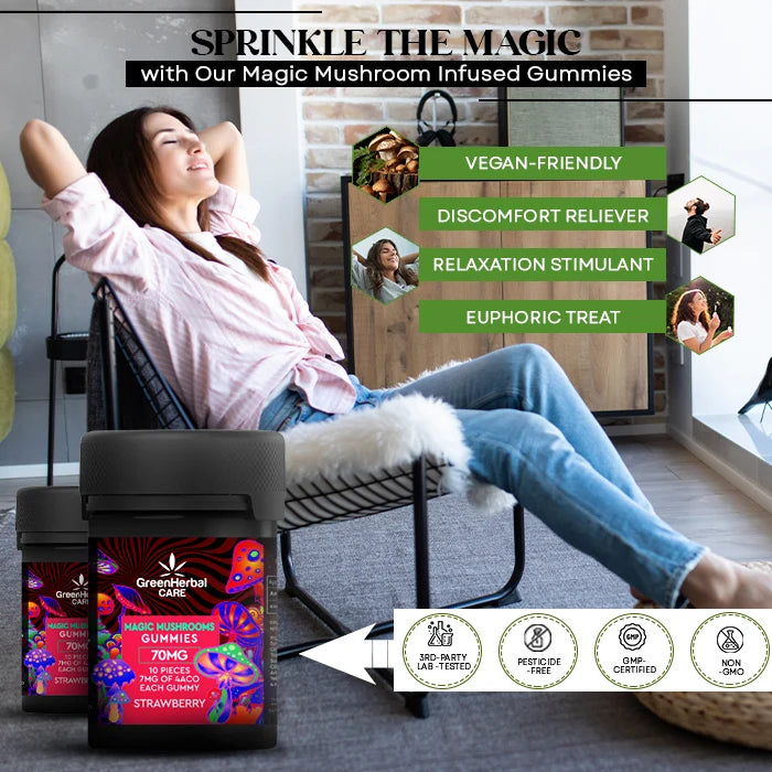Magic Mushroom Gummies 70Mg Lifestyle