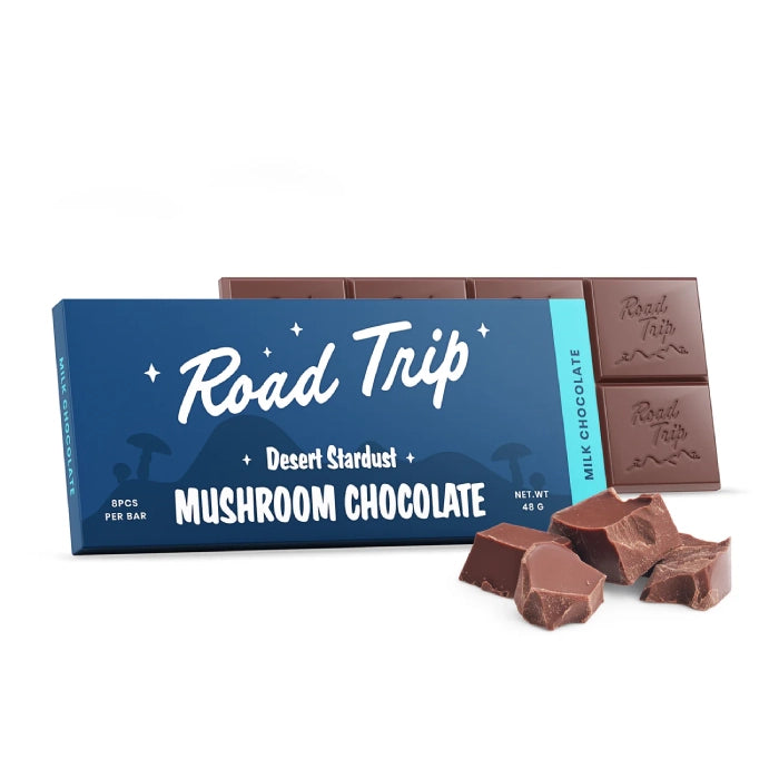 Road Trip Desert Stardust Mushroom Milk Chocolate Bar