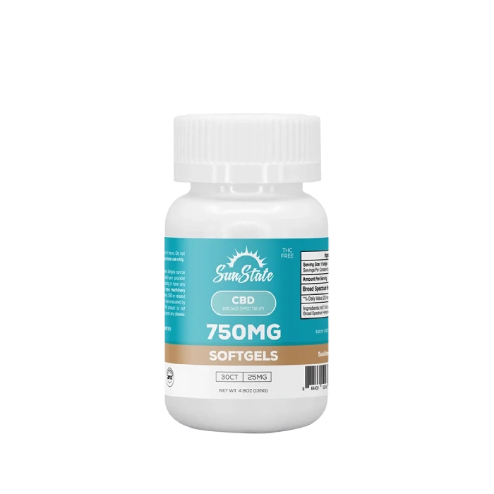 SSH CBD BS 750mg Softgels