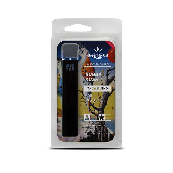 THCA Blend Vape Bubba Kush 2000mg For Sale