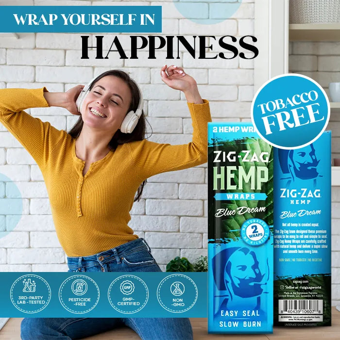 Zig Zag Hemp Wraps Lifestyle Pic