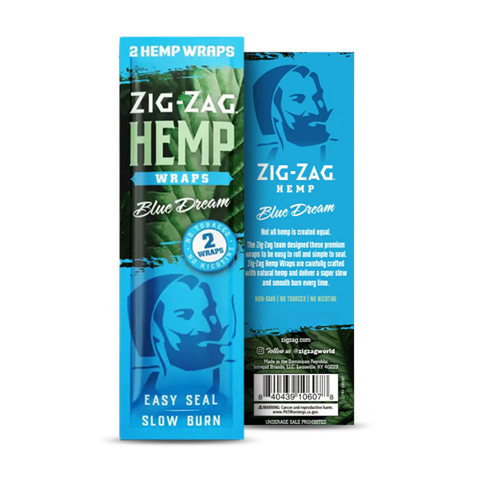 buy zig-zag hemp wraps blue dream online
