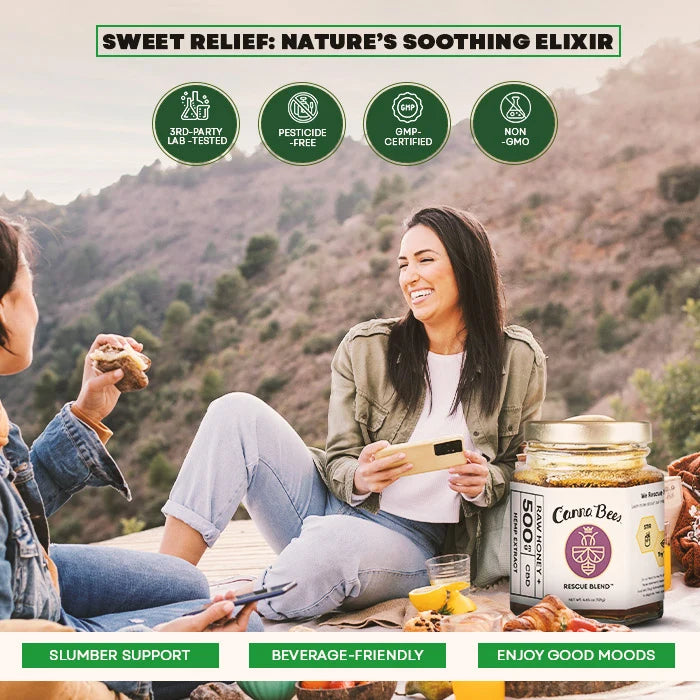 canna bees cbd honey lifestyle img