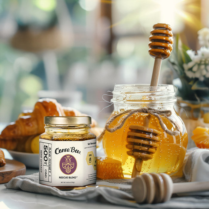 canna bees cbd honey lifestyle pic
