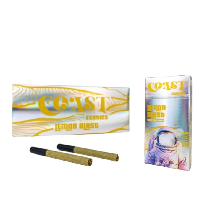 coast 500mg hhc smokes lemon blast