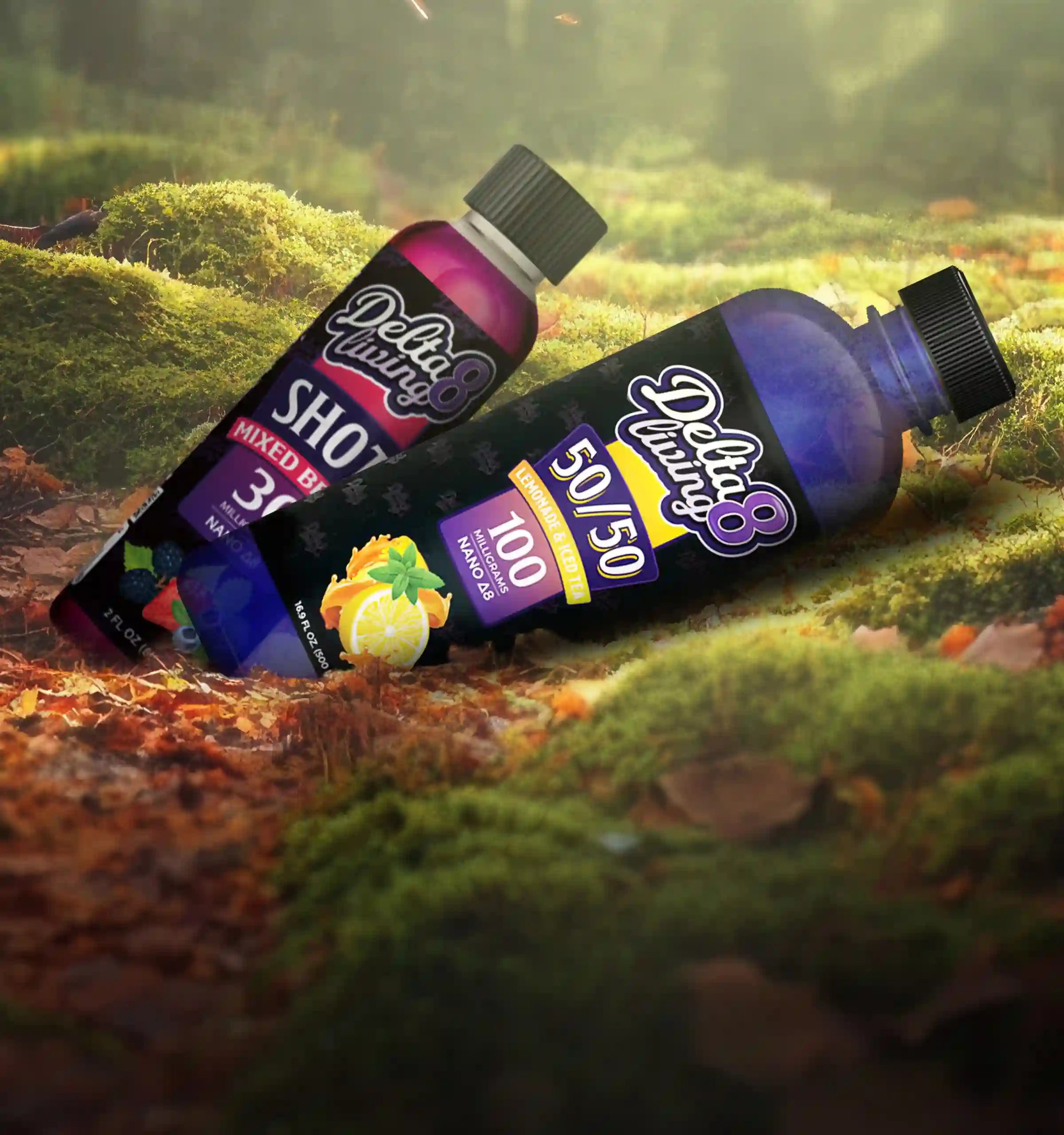 delta-8 drinks mobile banner