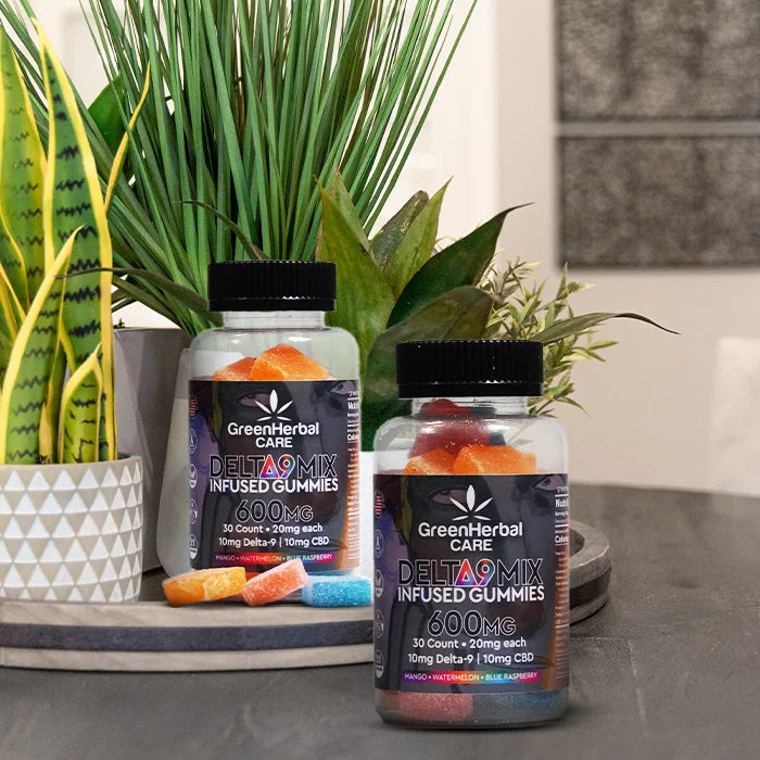 ghc delta-9 mix infused gummies lifestyle pic