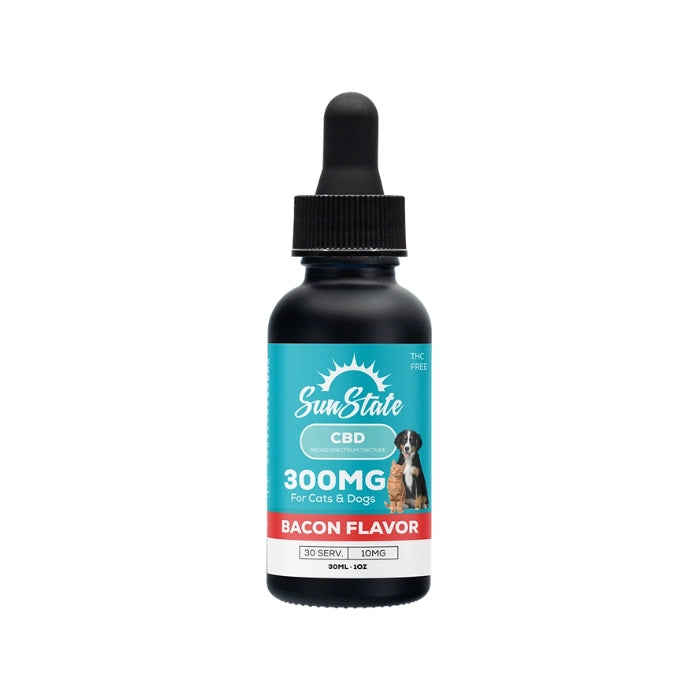 sunstate hemp cbd broad spectrum tincture 300mg for dogs cats