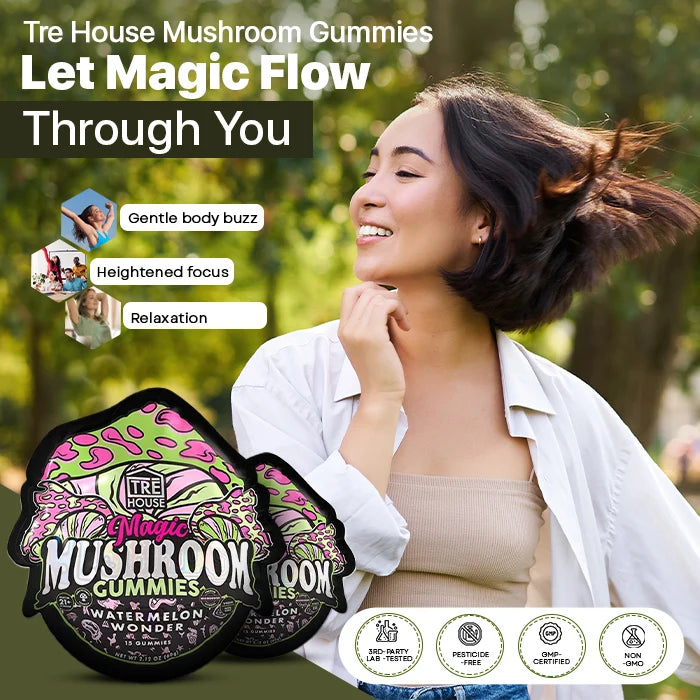 Tre House Magic Mushroom Gummies