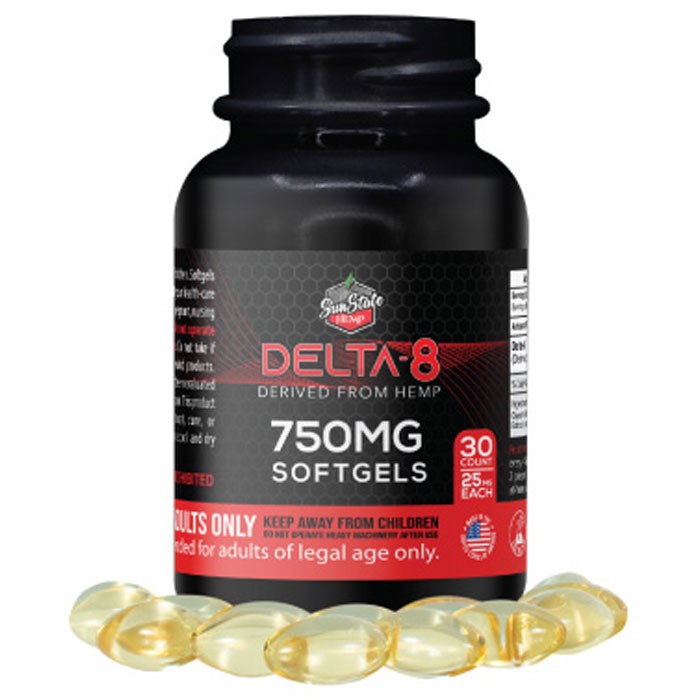 delta-8 750mg hemp softgels