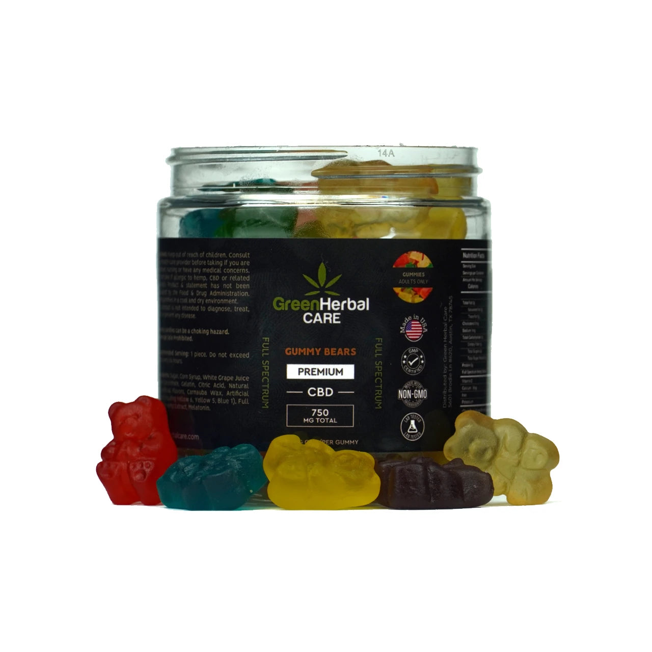 ghc cbd 750mg gummy bears