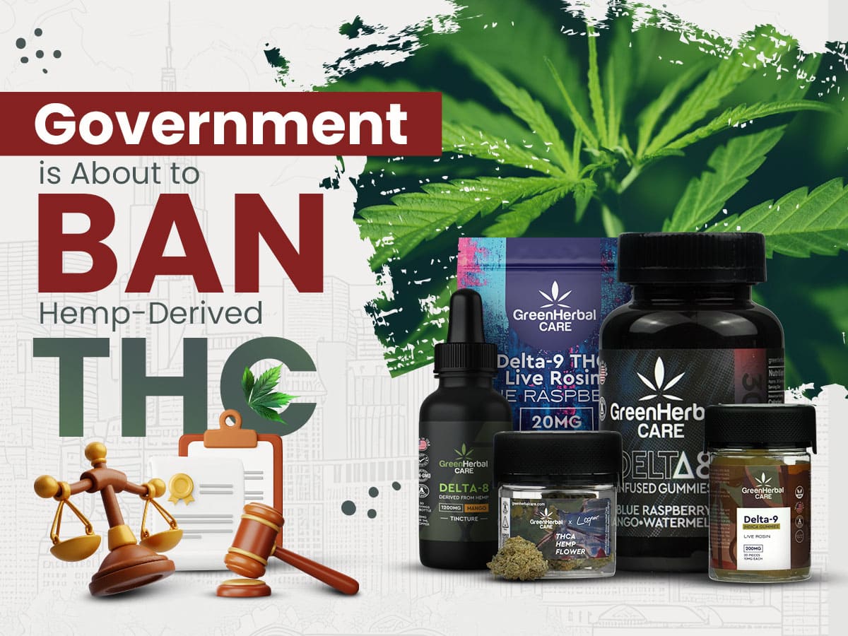 Hemp Industry Alert: Federal Ban on Hemp-Derived THC Products