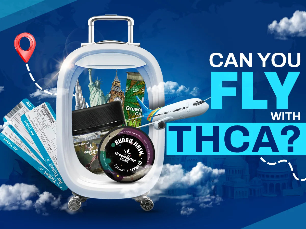 can you fly with thca