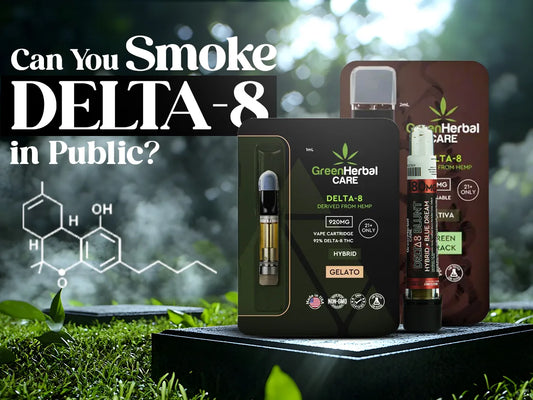 can you smoke delta 8 in public