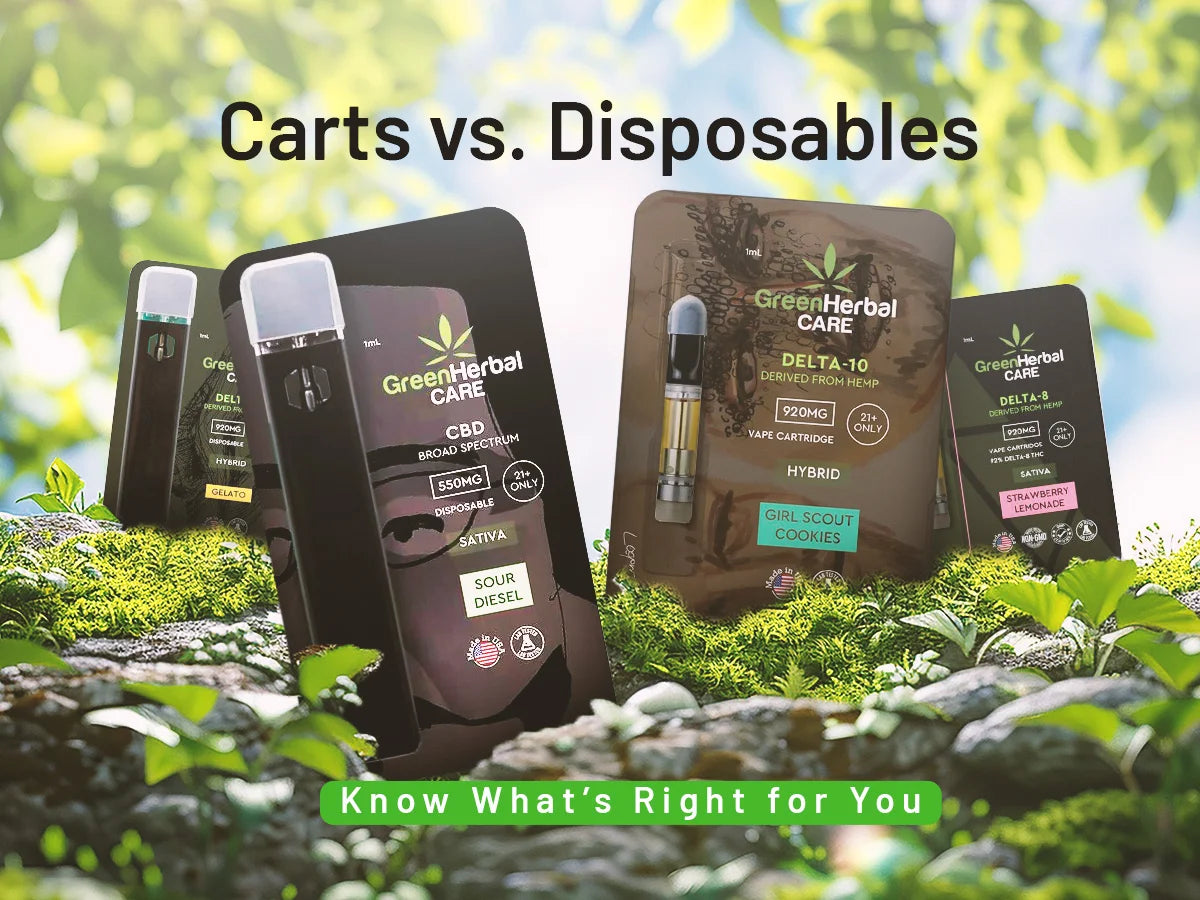 carts vs disposables