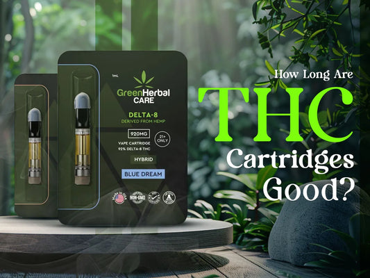 how long are thc cartridges good