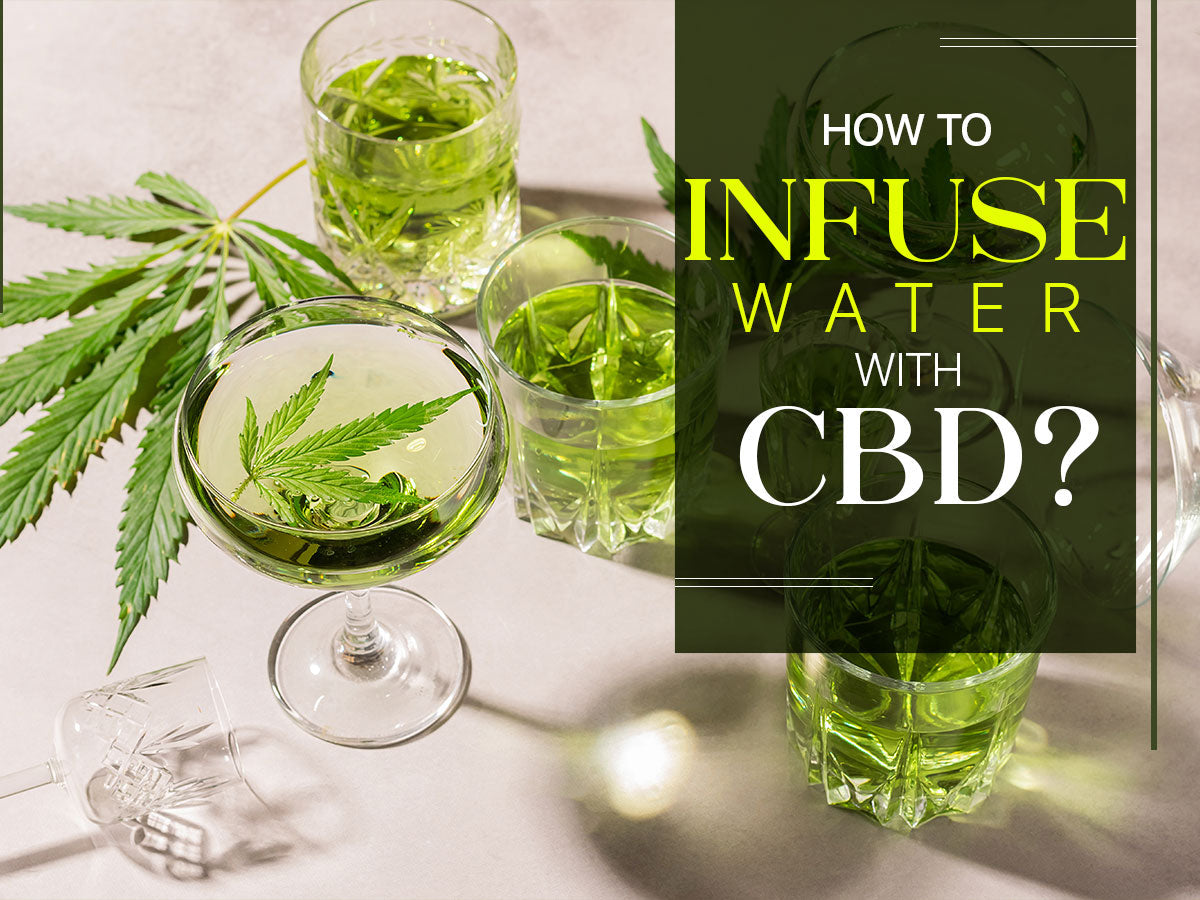 How To Infuse Water With CBD?