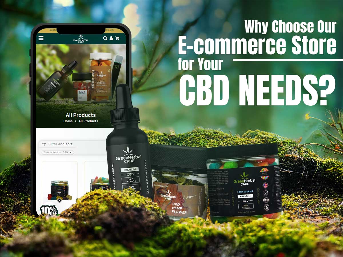 Why Choose Ecommerce Store for Your CBD Needs: Ultimate Convenience!