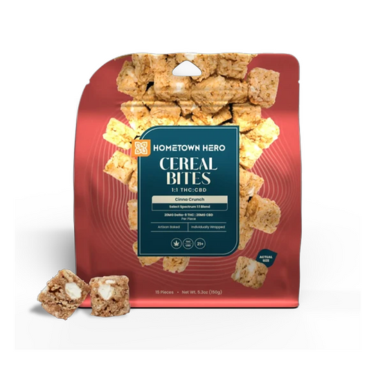 Cinna Crunch Cereal Bites-THC + CBD
