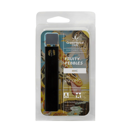 GHC HHC Disposable Vape - Fruity Pebbles (Hybrid)