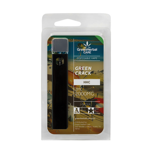 GHC HHC Disposable Vape - Green Crack (Sativa)