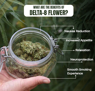 what are the benefits of delta-8 flower
