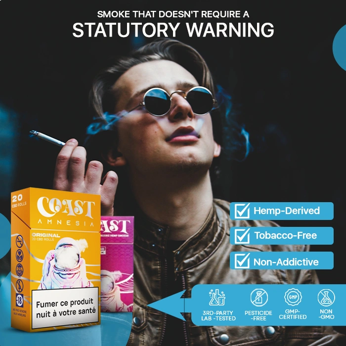 Coast Smokes CBD Cigarettes