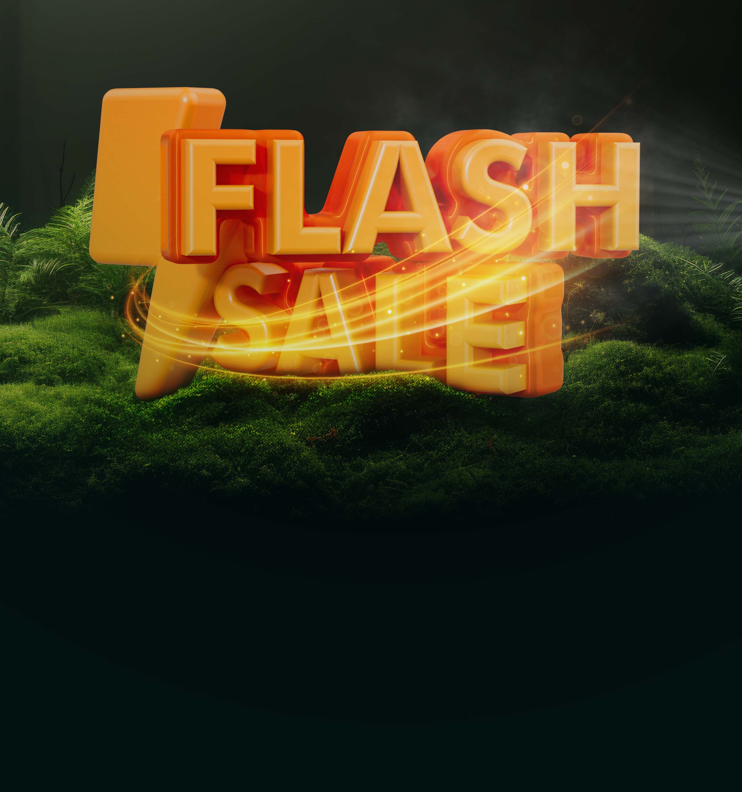 CBD Hemp Flash Sale Category Page Banner Mobile