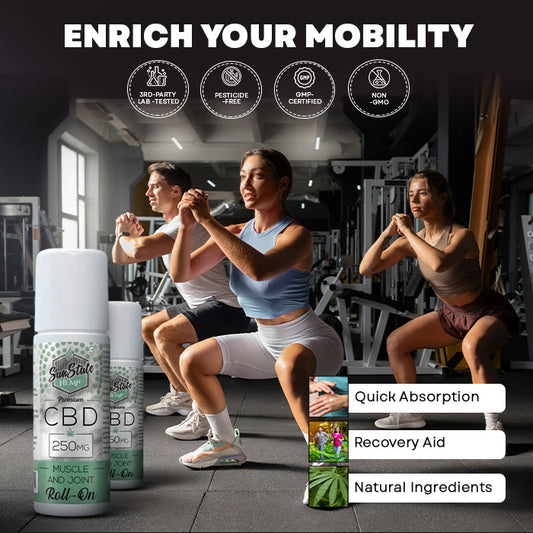 Sun State Hemp CBD Muscle and Joint Roll-On
