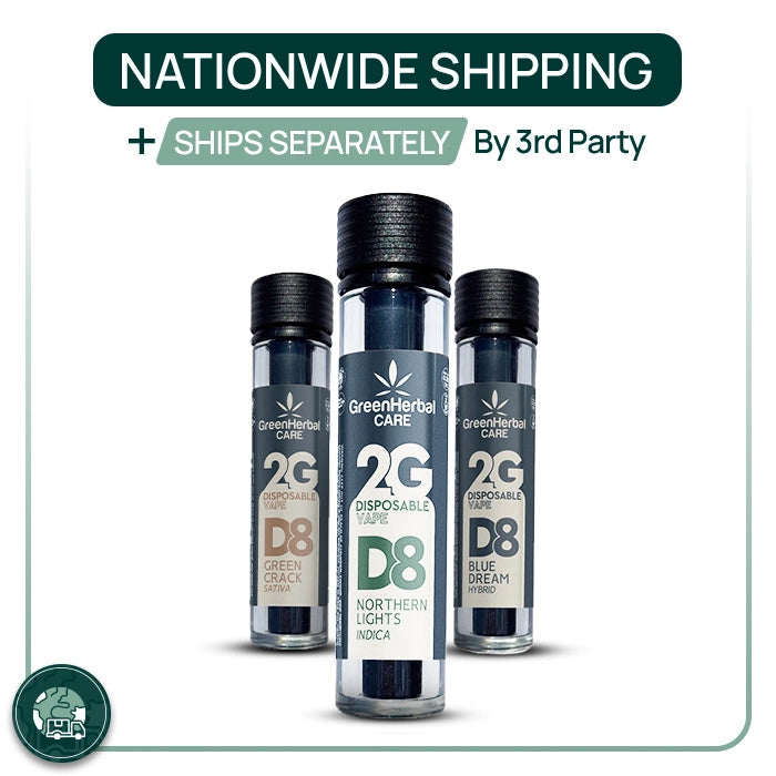 GHC Delta-8 THC Disposable Vape Tube