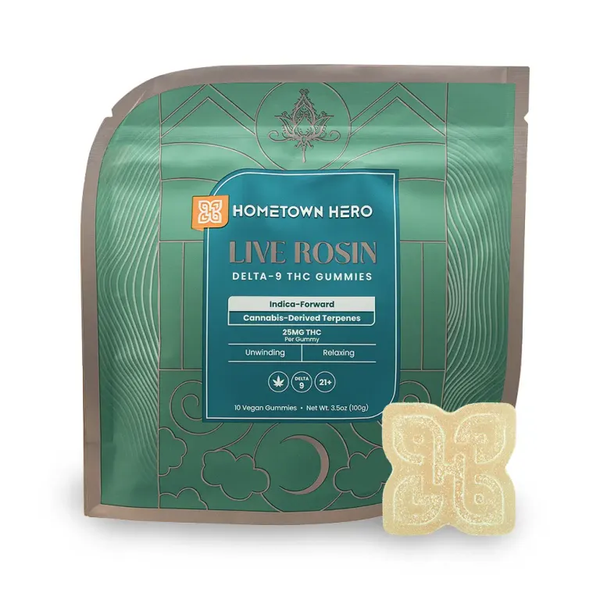 Buy Delta-9 THC Live Rosin Gummies Online | Hemp Shop Austin