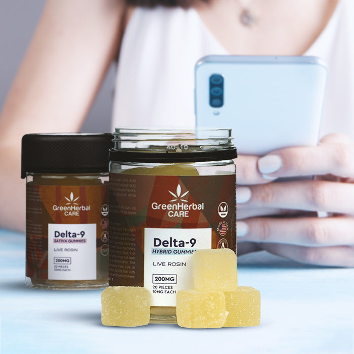 Buy Delta 9 THC Infused Live Rosin Gummies