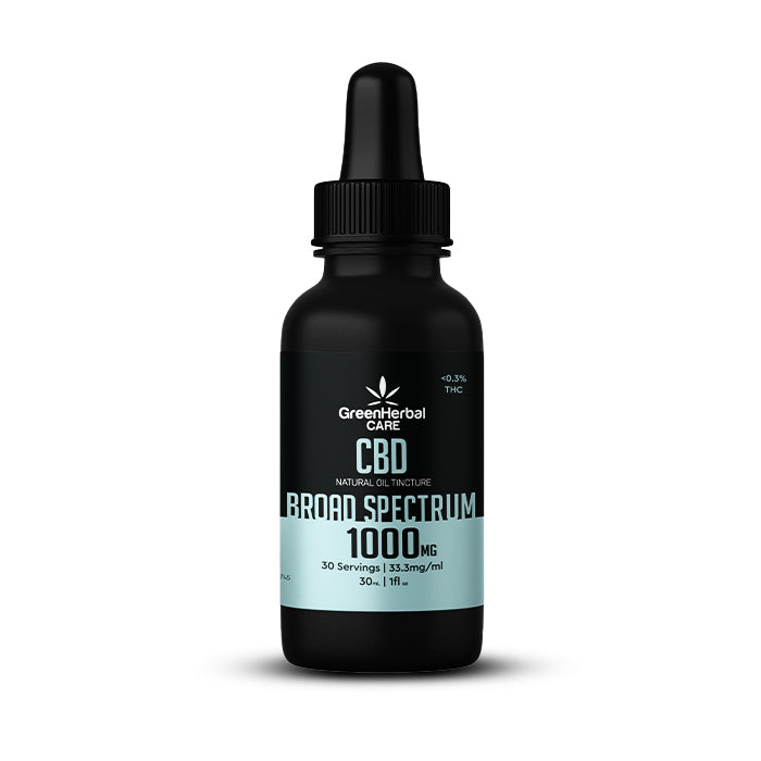 GHC CBD Broad Spectrum Oil 1000mg