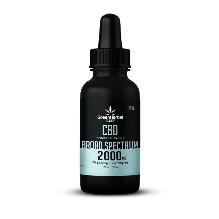 GHC CBD Broad Spectrum - MCT Oil 2000Mg