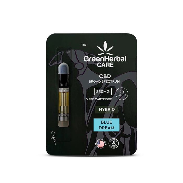 GHC CBD Broad Spectrum Vape Cartridge [Blue Dream]